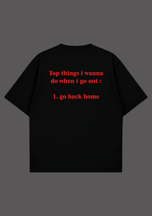 Back Home Oversized Tshirt
