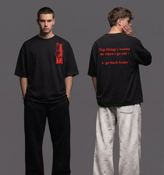 Back Home Oversized Tshirt